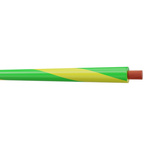 AXINDUS MN2XTREM Series Green/Yellow 1 Hook Up Wire, 18 AWG, 1, 100m, Cross Linked Polyolefin Insulation