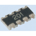 Yageo ARC Series 47Ω ±1% Isolated SMT Resistor Array, 4 Resistors 1206 (3216M) package Concave