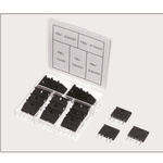 PCN, PBV Metal Foil, SMT Resistor Kit, with 25 pieces, 2 → 50mΩ