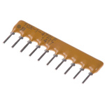 Bourns Bussed Resistor Network 4.7kΩ ±2% 9 Resistors, 1.25W Total, SIP package 4600X Through Hole