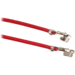 HARWIN Female M40 to Female M40 Crimped Wire, 300mm, 0.08mm², Red