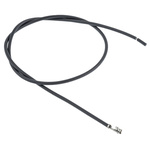 JST Female SXA to Unterminated Crimped Wire, 300mm, 0.34mm², Black