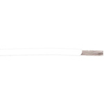 Alpha Wire 2841 Series White 0.05 mm² Hook Up Wire, 30 AWG, 1/0.25 mm, 30.5m, PTFE Insulation
