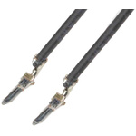 Molex Male PicoBlade to Male PicoBlade Crimped Wire, 450mm, 0.14mm², Black