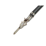 Molex Male Micro-Fit 3.0 to Unterminated Crimped Wire, 450mm, 0.34mm², Black