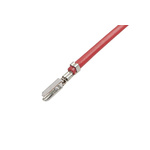 Molex Male CLIK-Mate to Unterminated Crimped Wire, 225mm, 0.25mm², Red