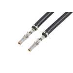 Molex Male Mini-Fit Jr. to Unterminated Crimped Wire, 300mm, 1.5mm², Black