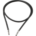 Wurth Elektronik Female WR-MPC3 to Male WR-MPC3 Crimped Wire, 150mm, 0.25mm², Black
