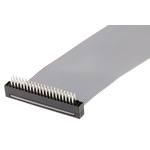 Samtec FFMD Series Ribbon Cable, 1.27mm Pitch, 101.6mm Length, Tiger Eye IDC to Tiger Eye IDC