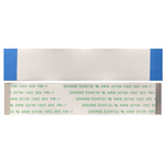 RS PRO FFC Ribbon Cable, 40-Way, 0.5mm Pitch, 100mm Length