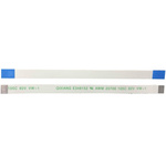 RS PRO FFC Ribbon Cable, 10-Way, 0.5mm Pitch, 100mm Length