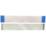 RS PRO FFC Ribbon Cable, 30-Way, 0.5mm Pitch, 100mm Length