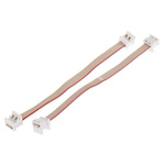 Molex Picoflex Series Flat Ribbon Cable, 4-Way, 1.27mm Pitch, 100mm Length, Picoflex IDC to Picoflex IDC