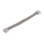 Molex Picoflex Series Flat Ribbon Cable, 6-Way, 1.27mm Pitch, 100mm Length, Picoflex IDC to Picoflex IDC