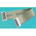 Molex Picoflex Series Flat Ribbon Cable, 10-Way, 1.27mm Pitch, 200mm Length, Picoflex IDC to Picoflex IDC