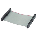 Samtec FFSD Series Flat Ribbon Cable, 50-Way, 1.27mm Pitch, Tiger Eye IDC to Tiger Eye IDC