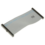 Samtec TCSD Series Flat IDC Socket Cable Assembly, 2mm Pitch, 100mm Length, Tiger Eye IDC to Tiger Eye IDC