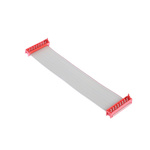 TE Connectivity Micro-MaTch Series Flat Ribbon Cable, 16-Way, 1.27mm Pitch, 100mm Length, Micro-MaTch IDC to