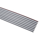3M 8124 Series Flat Ribbon Cable, 8-Way, 2.54mm Pitch, 181m Length