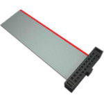 Samtec FFSD Series Flat Ribbon Cable, 20-Way, 20in Length, Tiger Eye IDC to Tiger Eye IDC