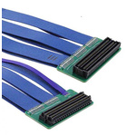 Samtec HDR Series Flat Ribbon Cable, 257mm Length