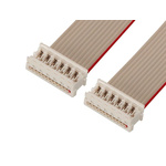 Molex Picoflex Series Flat Ribbon Cable, 1.27mm Pitch, 240mm Length, Picoflex IDC to Picoflex IDC