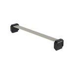ERNI SMC Series Ribbon Cable Assembly, 200mm Length, AU IDC to AUI IDC