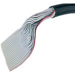 HARTING Round Ribbon Cable, 60-Way, 1.27mm Pitch, 30m Length