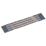 Wurth Elektronik WR-FFC Series FFC Ribbon Cable, 10-Way, 1mm Pitch, 50mm Length