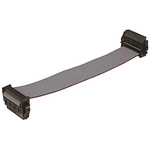 HARTING Har-Flex Series Flat Ribbon Cable, 50-Way, 0.635mm Pitch, 200mm Length, Har-Flex IDC to Har-Flex IDC
