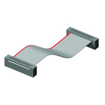 Samtec FFSD Series Flat Ribbon Cable, 26-Way, 1.27mm Pitch, 200mm Length, Tiger Eye IDC to Tiger Eye IDC