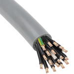 RS PRO 18 Core YY Control Cable, 1.5 mm², 50m, Unscreened
