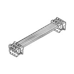 Molex Picoflex Series Flat Ribbon Cable, 4-Way, 1.27mm Pitch, 250mm Length, Picoflex IDC to Picoflex IDC
