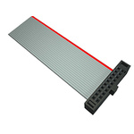 Samtec FFSD Series Flat Ribbon Cable, 20-Way, 1.27mm Pitch, 304.8mm Length, Tiger Eye IDC to Tiger Eye IDC