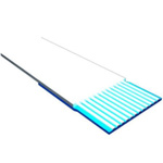 Samtec FJH Series FFC Ribbon Cable, 40-Way, 0.5mm Pitch, 4mm Length