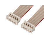 Molex Picoflex Series Flat Ribbon Cable, 1.27mm Pitch, 240mm Length, Picoflex IDC to Picoflex IDC