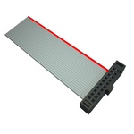 Samtec FFSD Series Flat Ribbon Cable, 20-Way, Tiger Eye IDC to Tiger Eye IDC