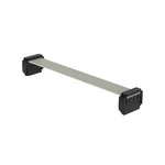 ERNI SMC Series Ribbon Cable Assembly, 200mm Length, AU IDC to AUI IDC