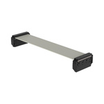 ERNI SMC Series Ribbon Cable Assembly, 300mm Length, AU IDC to AUI IDC