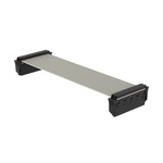 ERNI SMC Series Ribbon Cable Assembly, 300mm Length, AU IDC to AUI IDC
