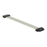 ERNI 8 Series Ribbon Cable Assembly, 100mm Length, SFX IDC to SFX IDC
