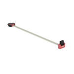 ERNI 3 Series Ribbon Cable Assembly, 100mm Length, SFX IDC to AFU IDC