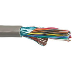 Alpha Wire 8 Pair Screened Multipair Industrial Cable 0.22 mm²(CE) Grey 30m