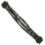 Samtec 10 Way Female Tiger Eye SFSD to 20 Way Female Tiger Eye SFSD Wire to Board Cable, 120mm