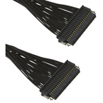 Samtec 20 Way Female Tiger Eye SFSD to 40 Way Female Tiger Eye SFSD Wire to Board Cable, 250mm