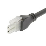 Molex 2 Way Female Mini-Fit Jr. to 2 Way Female Mini-Fit Jr. Wire to Board Cable, 1m