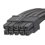 Molex 10 Way Female Mega-Fit to 10 Way Female Mega-Fit Wire to Board Cable, 1m