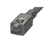 Molex 6 Way Female Nano-Fit to 6 Way Female Nano-Fit Wire to Board Cable, 3m