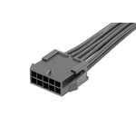 Molex 10 Way Male Micro-Fit 3.0 Unterminated Wire to Board Cable, 600mm