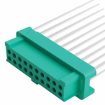HARWIN 6 Way Female Gecko Unterminated Wire to Board Cable